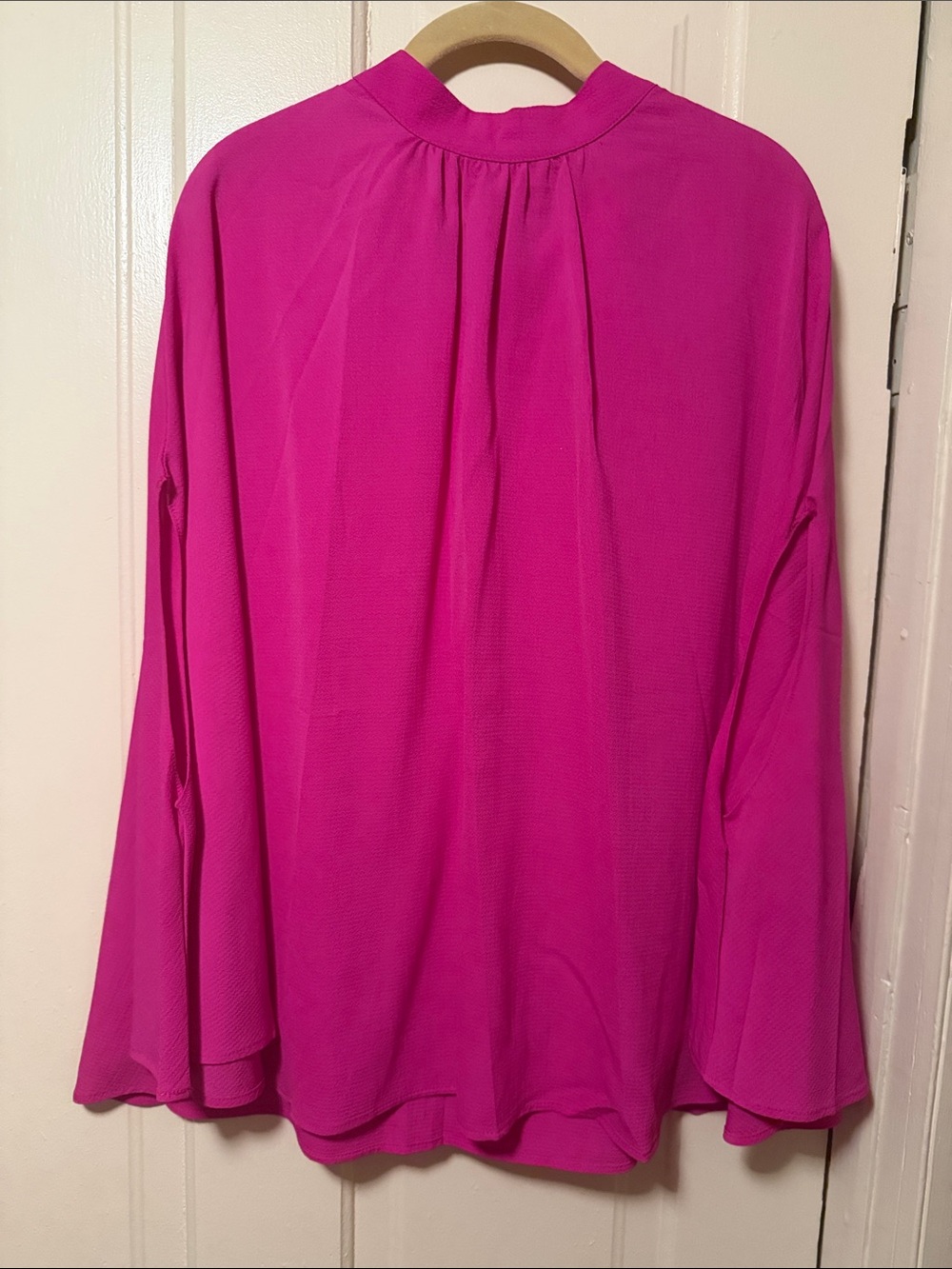 fab'rik Vibrant Pink Long-Sleeve Blouse